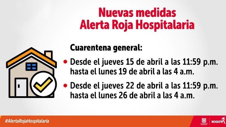 Alerta Roja Hospitalaria en Bogotá – Conoce el ABC de las nuevas medidas
