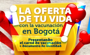 ¡Vacúnate contra el Covid-19 y accede a descuentos en comercios!