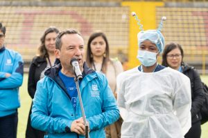 La Familia Capital Salud se unió a la campaña ¡Vacunarse es Mundial!