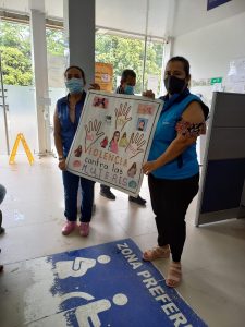 La familia Capital Salud  le dice NO a la  violencia contra la mujer