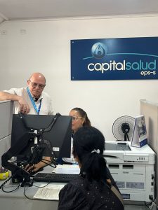 Gerente de Capital Salud en sintonía con el departamento del Meta