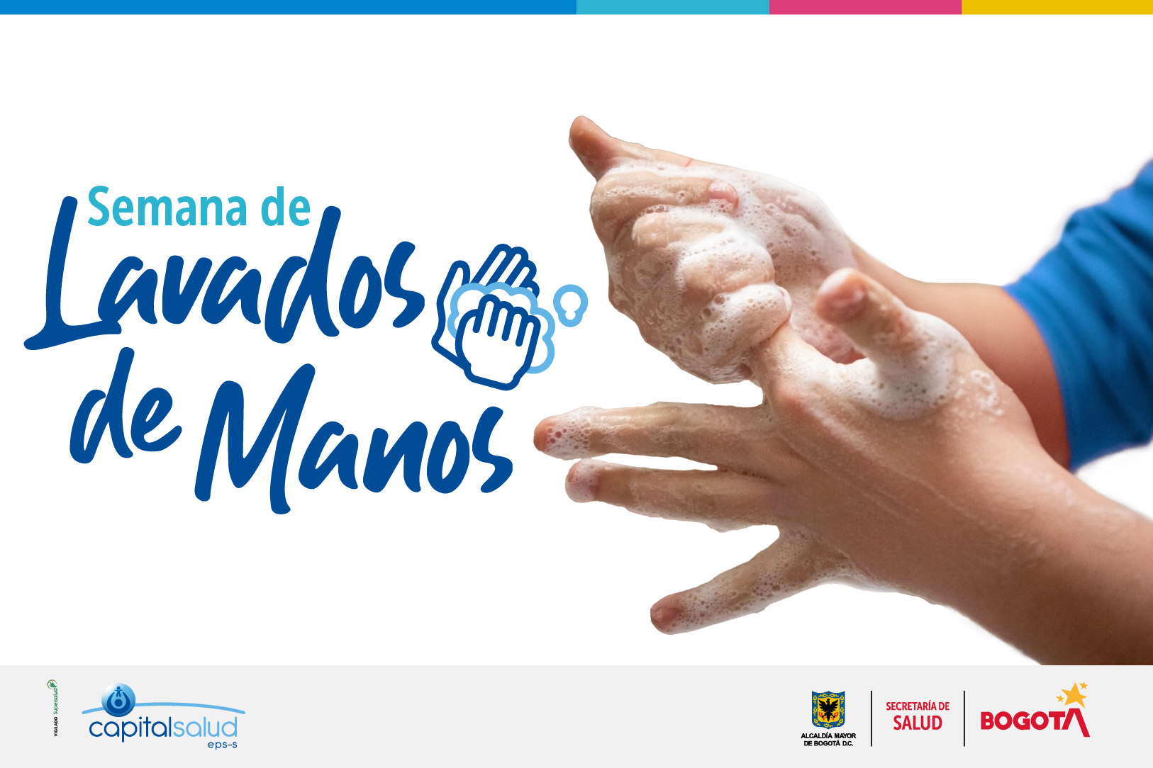 Capital Salud se unió a la Semana del Lavado de Manos, en Bogotá