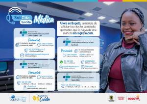 SoliCita Tu Cita Médica en los nuevos canales abiertos para los afiliados de Capital salud