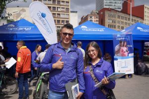 Una nueva feria de Capital Salud Te Cuida llegó al barrio San Victorino.
