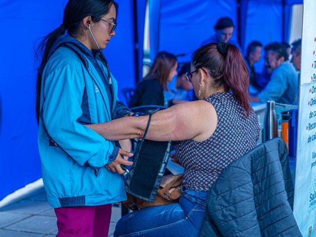 Capital Salud brindó bienestar a la comunidad de Laureles en la localidad de Bosa