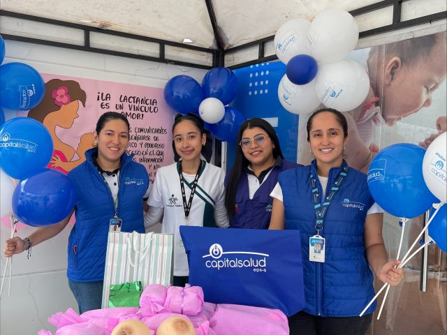 Capital Salud  adelanta estrategias para promover la lactancia materna