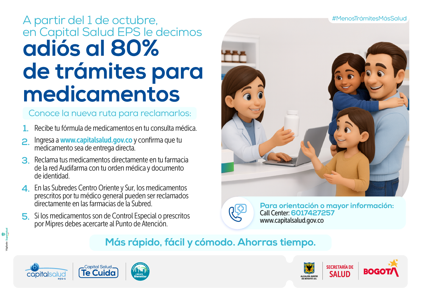 imagen informativa adiós autorizaciones medicamentos