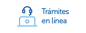 botón de trámites en línea