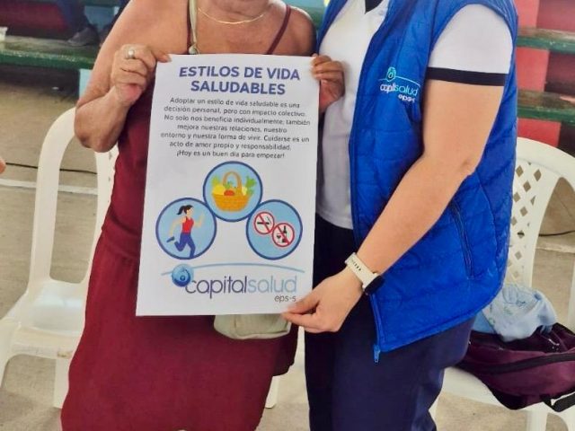 En el Meta, Capital Salud EPS-S resalta la importancia de la Semana de Estilos de Vida Saludables