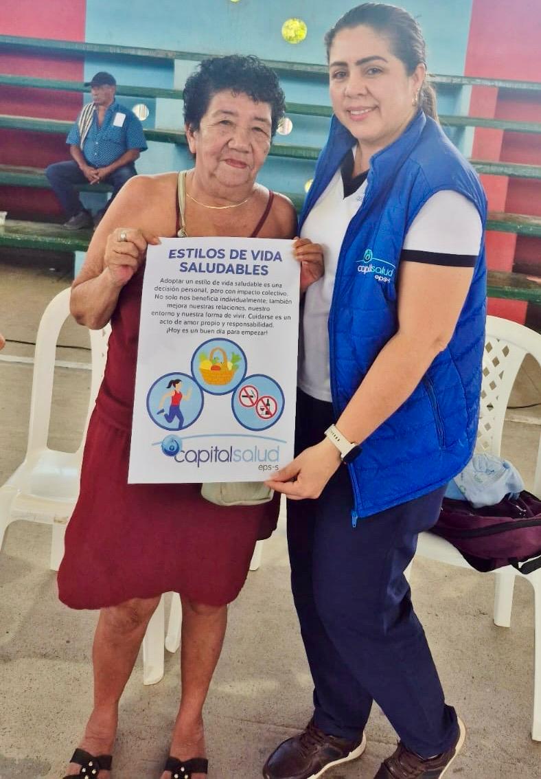 Foto de charla estilos de vida
