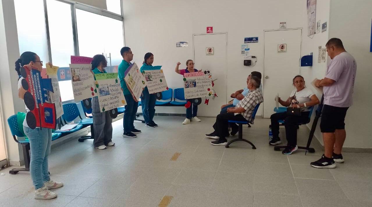 Foto de charla estilos de vida
