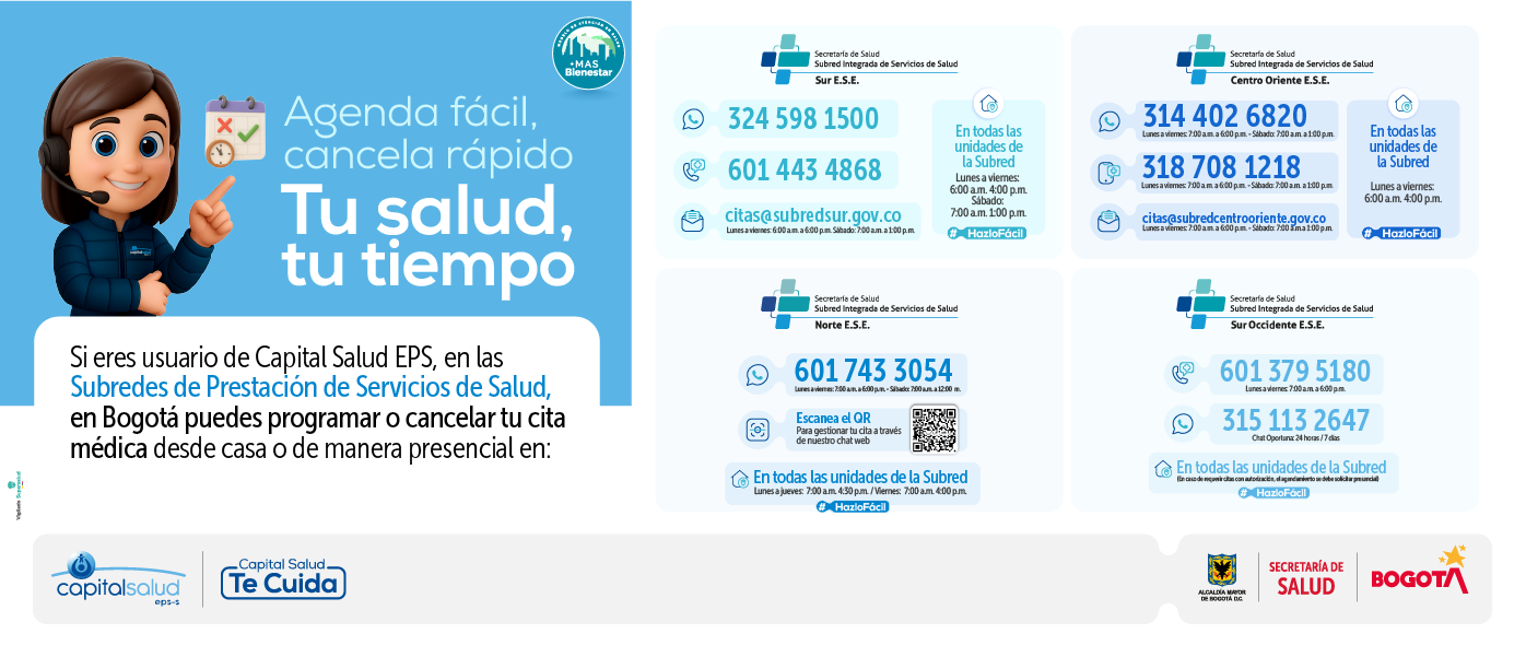 pieza comunicativa para pedir citas medicas
