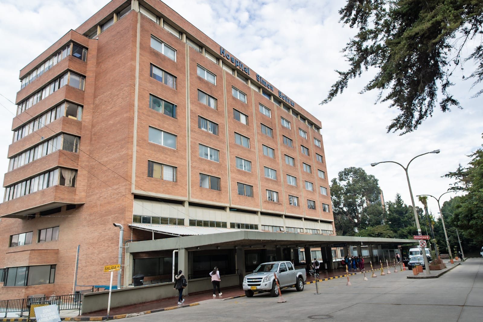 Pie de foto: imagen del Hospital Simón Bolívar.