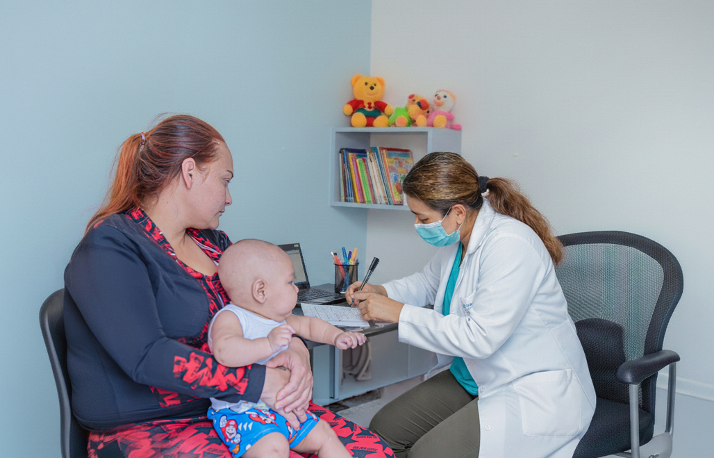 Foto de atención de un menor