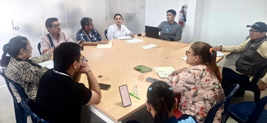 Foto de la reunión realizada