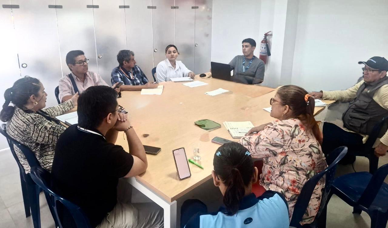 Foto de la reunión realizada