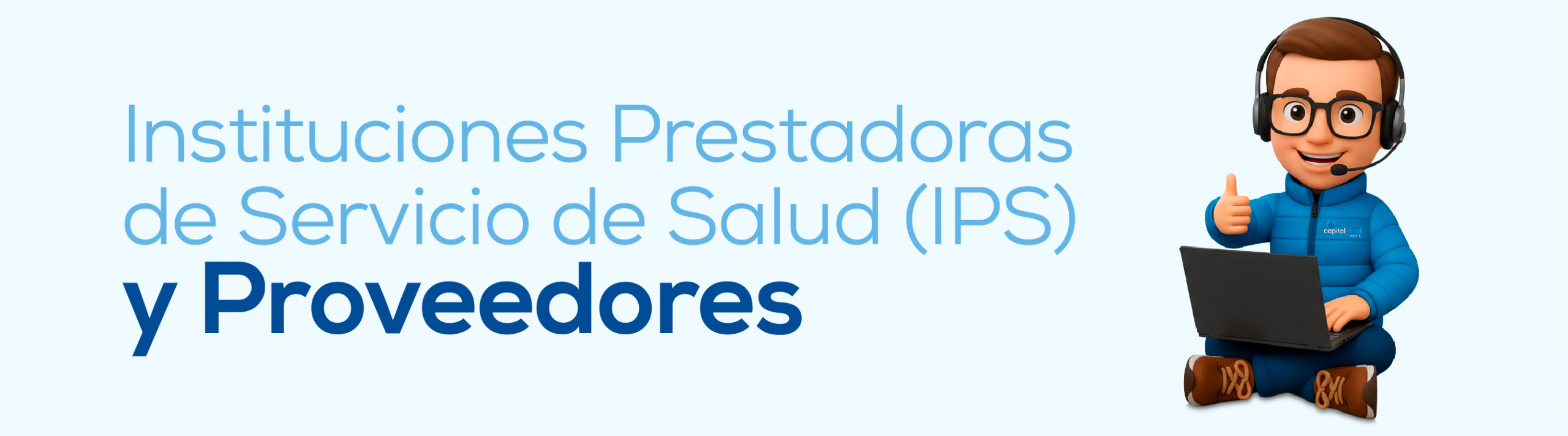 banner instituciones prestadoras de servicios de salud (IPS) y proveedores