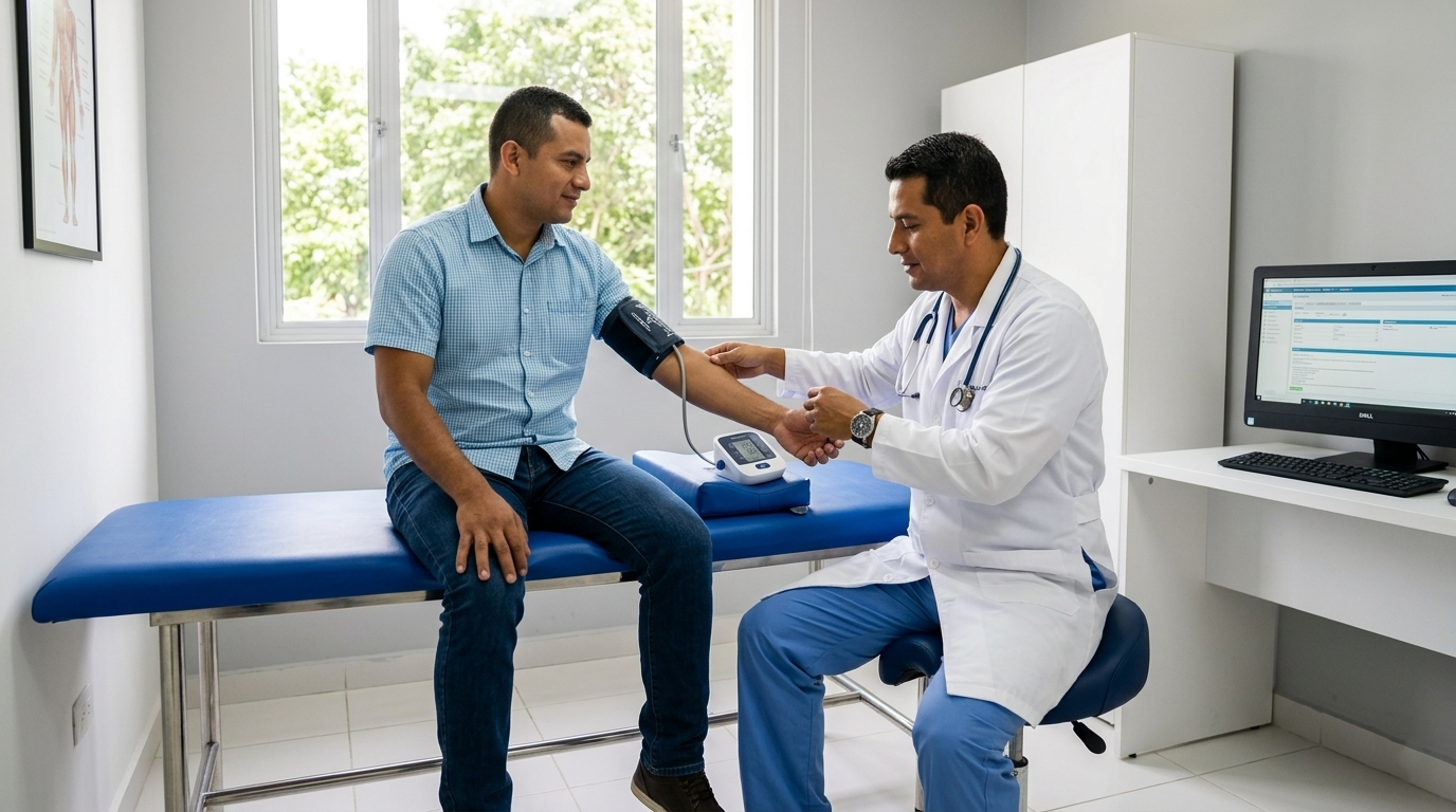 Foto de la atención medica