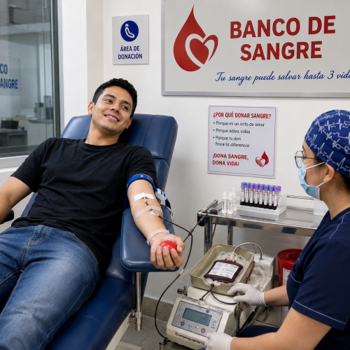 Donar sangre salva vidas y fortalece la atención en salud