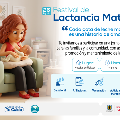 En el Hospital de Meissen se realizará el Festival de Lactancia Materna