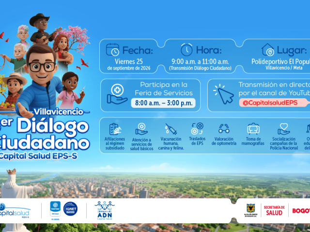 Más cerca de la gente: Capital Salud realiza su III Diálogo Ciudadano en Villavicencio